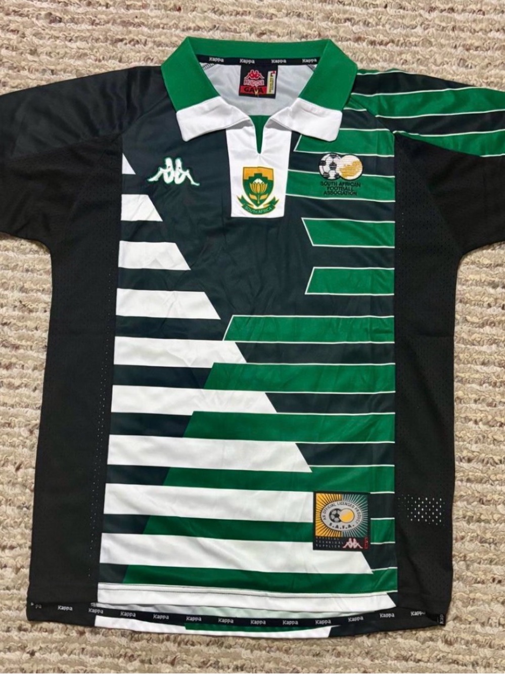 Kappa South Africa National Football Team Soccer Jersey